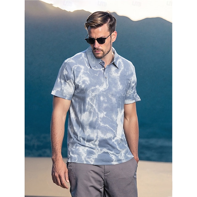  Inked Skins Men's Polo Top UPF50+