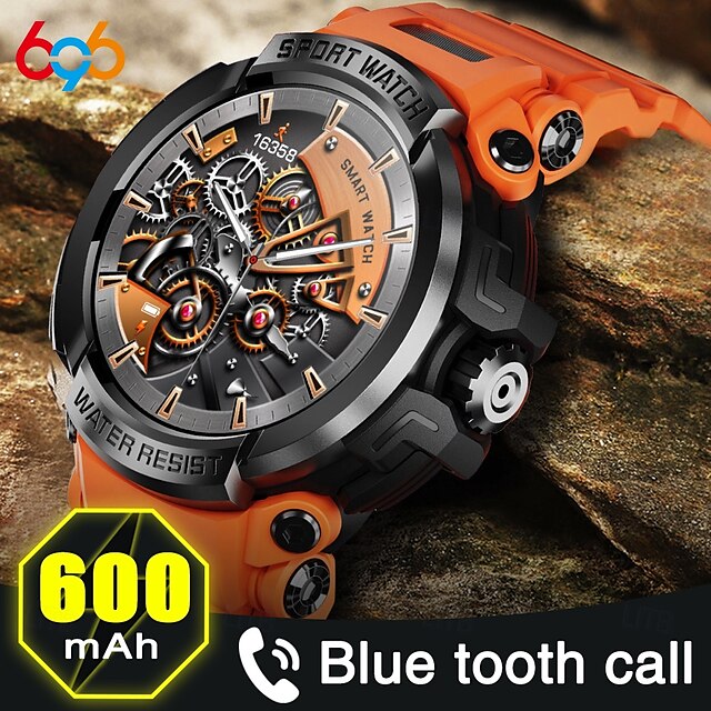  696 YDT90 Smartwatch Fitness Tracker ECG PPG Bluetooth Anruf-Erinnerung Android iOS IP67 57mm 1,5