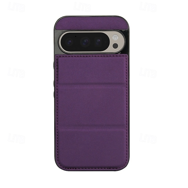  telefono Custodia Per Google Pixel 9 Pro Pixel 9 Pro XL Pixel 8 Pro Pixel 8 Pixel 9 Per retro Con supporto A calamita Slot per schede Retrò TPU pelle sintetica