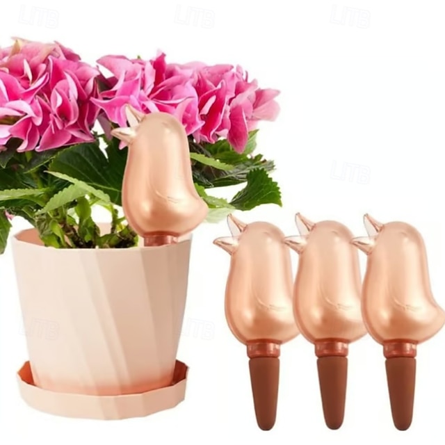  Automatic Watering Machine For Small Birds Multi Functional Lazy Plants Potted Plants Watering Dripping Device For Home Gardening Irrigation Water Penetrating Device