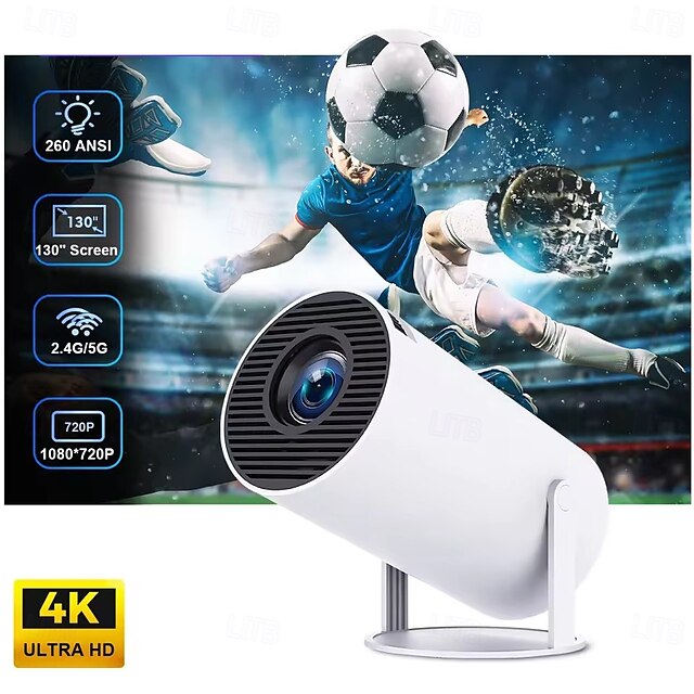  LCD Proiettore Messa a fuoco automatica Correzione trapezoidale 720P (1280x720) 280 lm Android Compatibile con HDMI USB