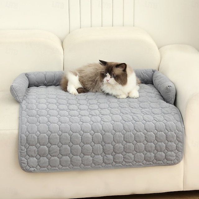  capa de sofá à prova d'água para cães, protetor de sofá-cama durável para animais de estimação, capa de sofá lavável para animais de estimação