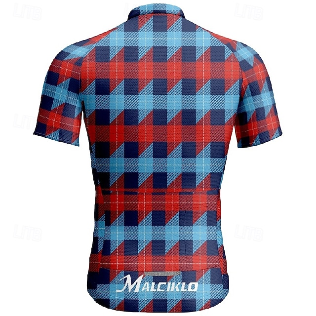 Men's Cycling Jersey Short Sleeve Bike Tee Tshirt Jersey with