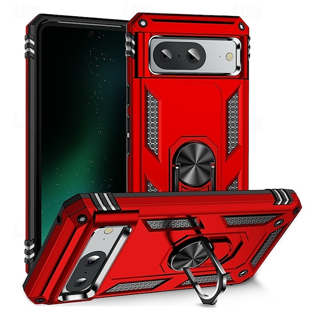 telefon Maska Pentru Google Pixel 9 Pro Pixel 9 Pro XL Pixel 8 Pro Pixel 8 Pixel 9 Pixel 7 Pixel 7 Pro Pixel 6 Pixel 6 Pro Capac Spate Suport Inel Magnetic Anti Șoc Retro TPU PC