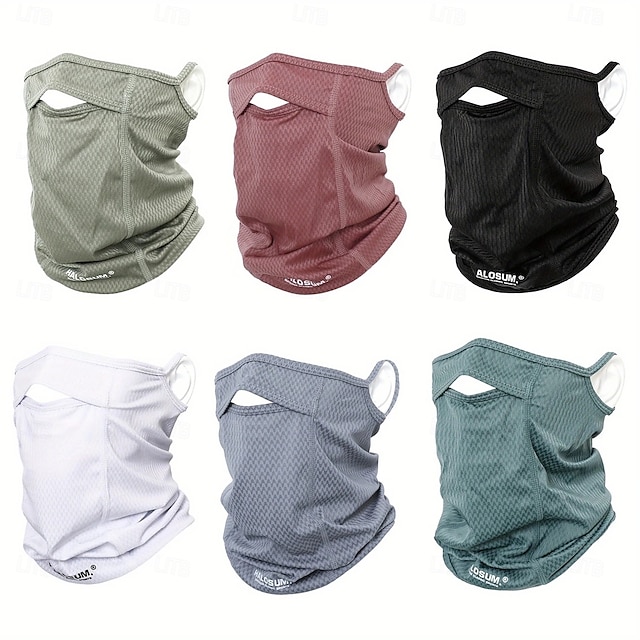  Bufanda de máscara bandana - A prueba de viento rápida de secar balaclava transpirable para ciclismo deportes y uso diario