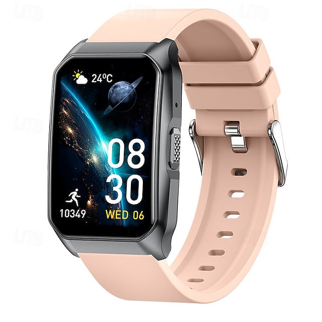  Cardica Herrsmartwatch Blodsockermätare Bluetooth Samtal Blodtryck Puls IP68