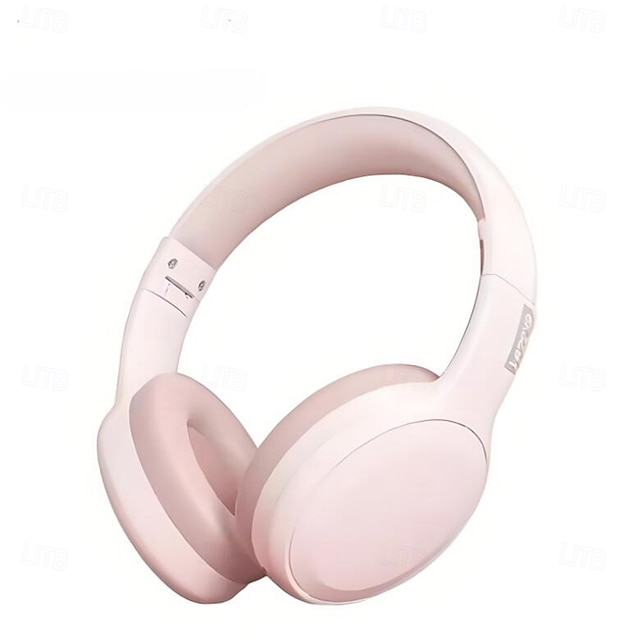  Fones de Ouvido Sem Fio Lenovo TH30 Bluetooth 5.3 Fones de Ouvido Dobrável para Jogos Fones de Ouvido Esportivo com Microfone Fones de Ouvido Música