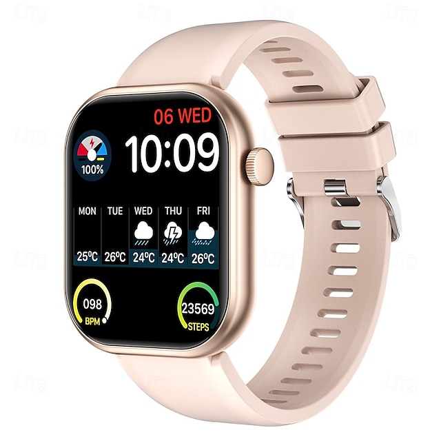  696 G20PRO Relógio inteligente 2.01 polegada Relógio inteligente Bluetooth ECG + PPG Podômetro Aviso de Chamada Compatível com Android iOS Feminino Masculino Chamadas com Mão Livre Lembrete de