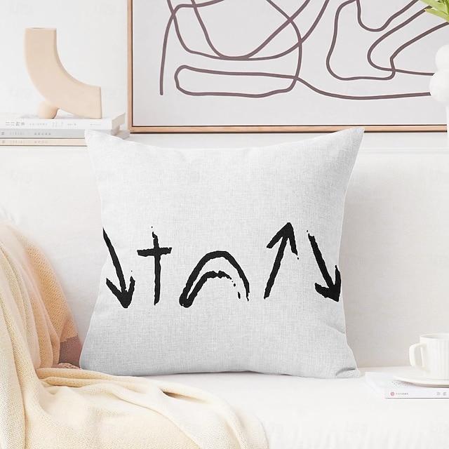  Påsk Jesus Dekorative Kasteputer Deksel 1PC Myk Firkantet Sofapute Trekk Putevar Soverom Stue Sofa Stol Svart Blå