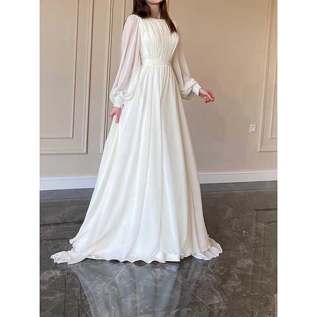 Wedding Macy's Formal Chiffon Gown Macys Long Dresses With Sleeves  Thanksgiving Day Women's Normal Long Dress