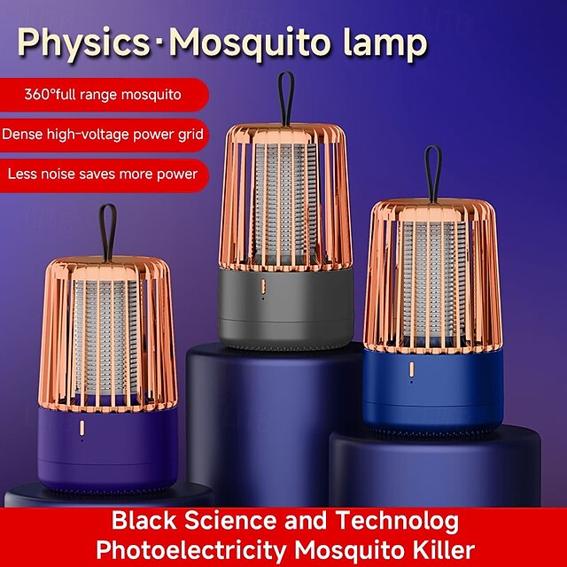  Home Camping Mosquito Killer Lamp Dual Color Light Source Night Light