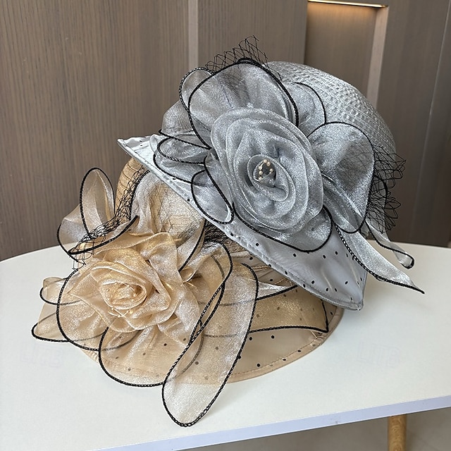  Kopfstück Organza Hochzeit Abendgesellschaft Elegant Hochzeit Mit Tüll Kopfschmuck Kopfbedeckung