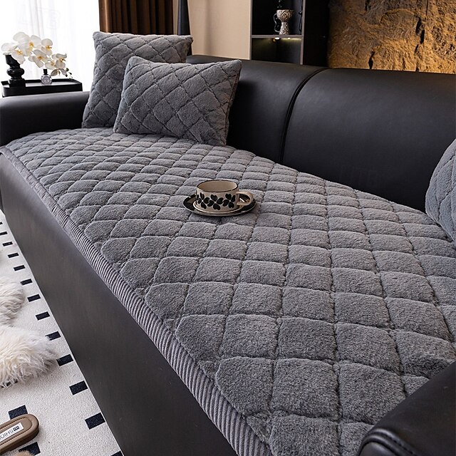  sofatrekk for hunder fuzzy pet sofatrekk til sofa rutete hunde sofatrekk for 3-puter sofa sofa kjæledyrvennlig sklisikker sofatrekk kjæledyrteppe