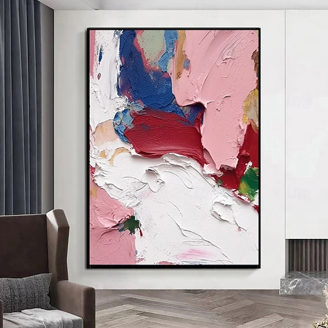  handgjorda oljemålningar canvas väggkonst dekoration modern abstrakt för heminredning rullad ramlös osträckt målning