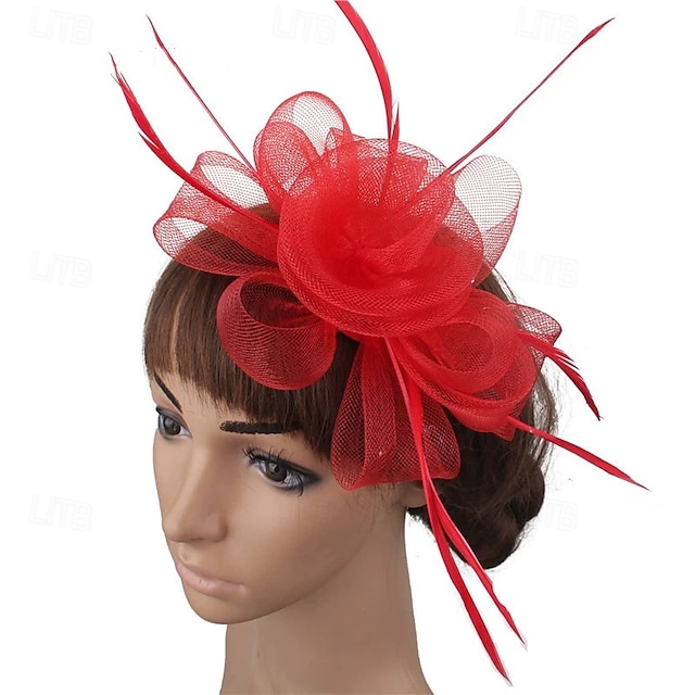  Kopfstück Federn Sinamay Hochzeit Abendgesellschaft Elegant Hochzeit Mit Feder Kopfschmuck Kopfbedeckung