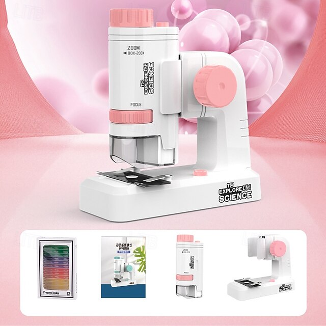 HD Microscope STEM Toy - Youngsters' Science Experiment Kit for Elementary Students - Perfect Educational Gift for Halloween & Christmas4