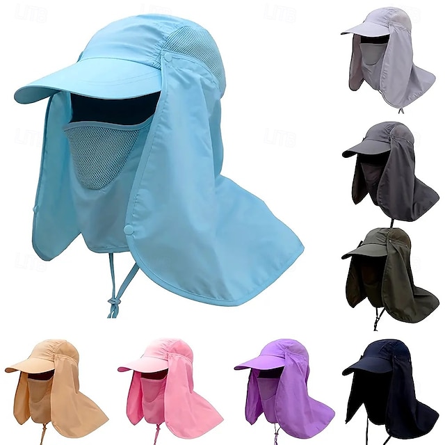  360 Grader Anti-ultraviolett Hatt Utomhus Hatt Solhatt Snabbtorkande Solhatt