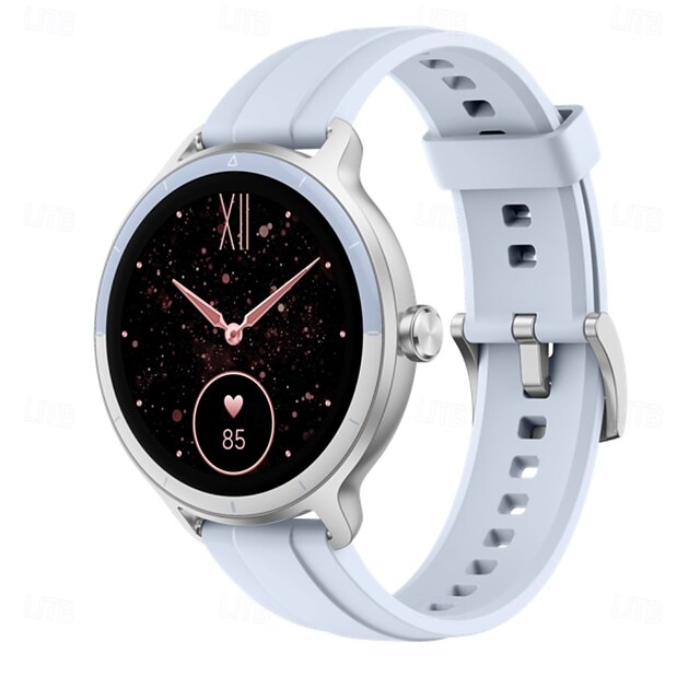  696 DR03 Smart Watch 1.27 inch Smartwatch Fitness Running Watch Bluetooth Pedometer Call Reminder Sleep Tracker Compatible with Android iOS Women Men Hands-Free Calls Message Reminder IPX-0 40mm