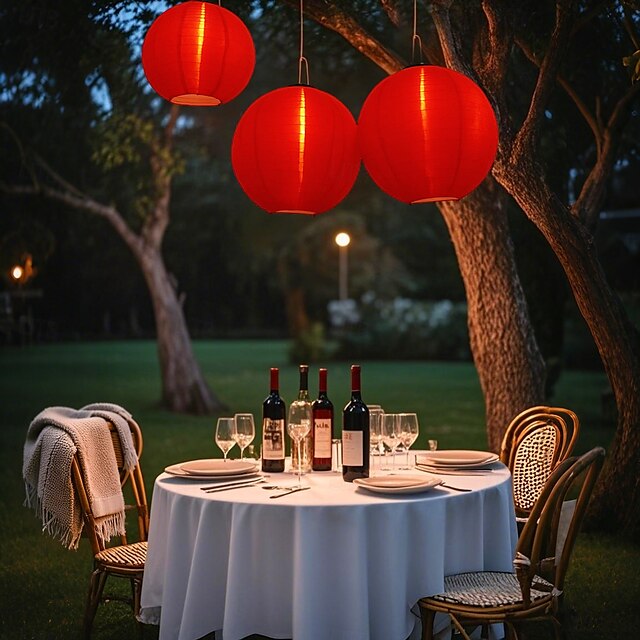  3 Pièces 0.06 W Lumières de Chemin & Lanternes Alimenté par énergie solaire Étanche Décoratif Blanc Chaud 2 V Éclairage Extérieur Cour Jardin 1 Perles LED