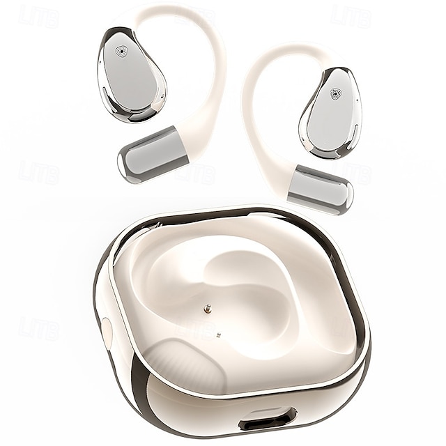  Fones de ouvido TWS Bluetooth 5.3 X5Pro com gancho para o ouvido e cancelamento de ruído para Apple Samsung Xiaomi Huawei