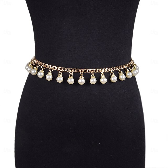  Chapelet Mariage / Fête / Soirée Ceinture Avec Pendentif / Perle Imitation / Ceinture Femmes Écharpes