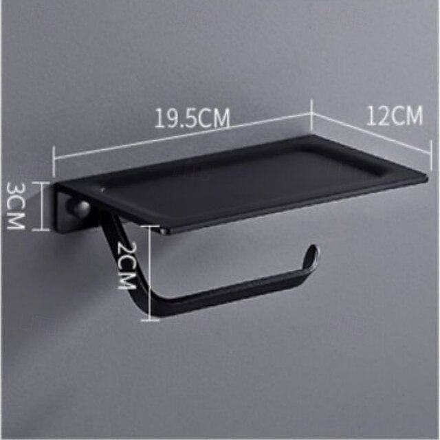  porte-serviettes créatif / multifonction contemporain en aluminium 1 pièce à fixation murale