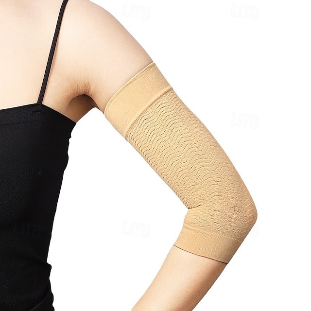  Manchons de pression de modelage pour protéger les coudes et les bras Manchons élastiques pour hommes et femmes Manchons de yoga de bras fins en matière anti-UV
