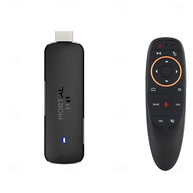  Smart TV Stick Android 14 4K HDR10 telecomando vocale dual band Wi-Fi Bluetooth H313 lettore multimediale per streaming