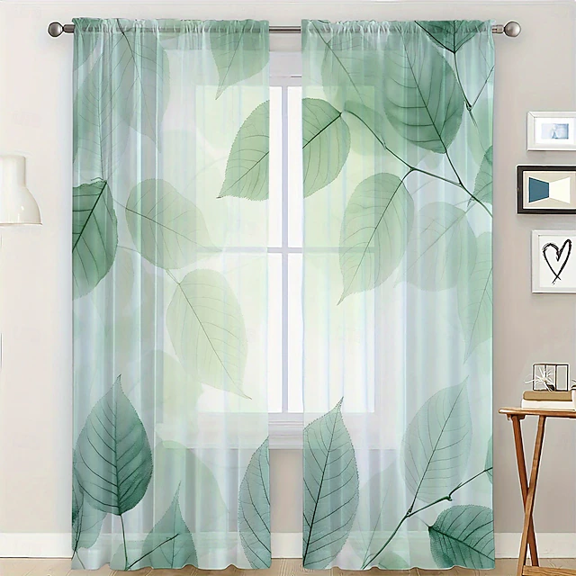 Patterns For Windows The 2-piece set of plant and floral art painting patterns for window ...