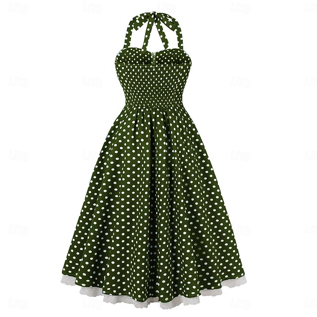 Polka Dots Retro Vintage 1950s Grease Outfits Dress Swing Dress Polka dots Fancy Dress Women's Carnival Masquerade Daily Wear Adults' Dress Homecoming Dresses 2026 - $42.99 Polka Dots Retro Vintage 1950s Grease Outfits Dress Swing Dress Polka dots Fancy Dress Women's Carnival Masquerade Daily Wear Adults' Dress Homecoming Dresses 2026 - $42.99