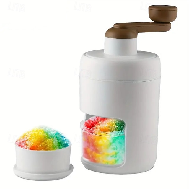  gör-det-själv-hemgjord handvevad israkapparat smoothiemaskin kök handdriven isbrytare kontinuerlig israkapparat