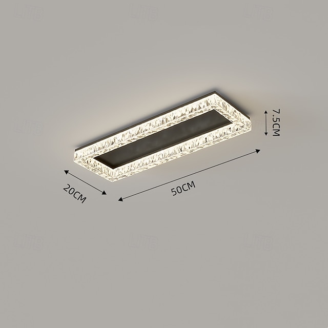  20 cm Dimbaar Plafondlampen Metaal Acryl Modern Noordse stijl 110-120V 220-240V