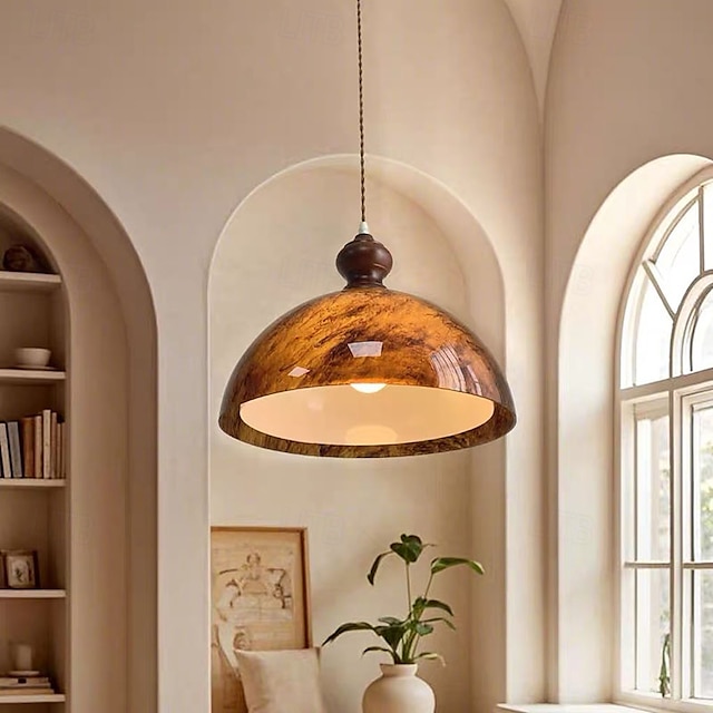  LED Pendant Lights Kitchen Island 34*25cm Chandeliers Modern Farmhouse Foyer Entryway Light Fixtures Ceiling Hanging Over Table Warm White
