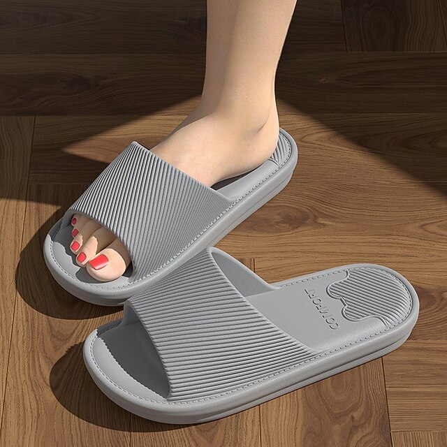 Women's Non-Slip Slippers Men Soft Bath Slippers Cloudyzz Slippers