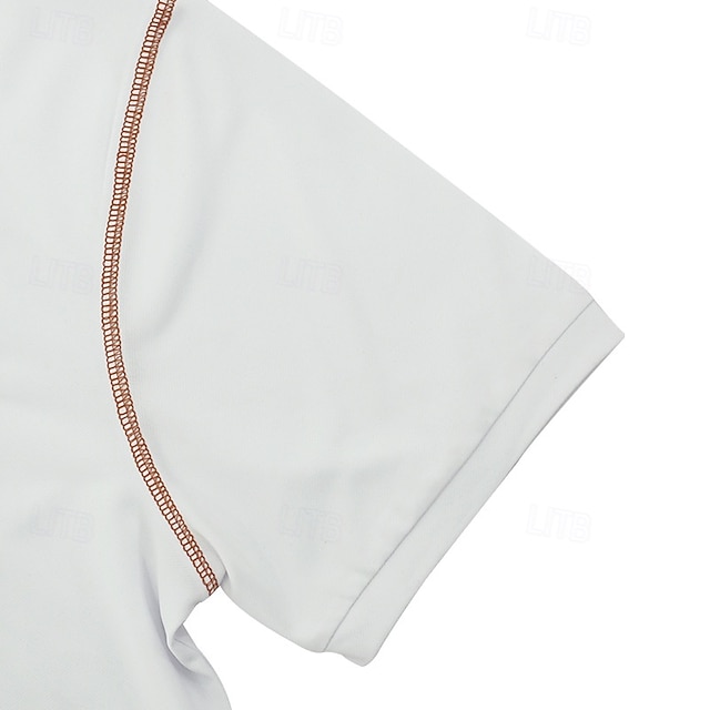 Homme Polo Occasionnel Affaires Col Rabattu Manche Courte Vacances Loisir Uni Avec Poches Poids Léger Été Blanche Noir Rouge bleu marine Marron Vert Polo