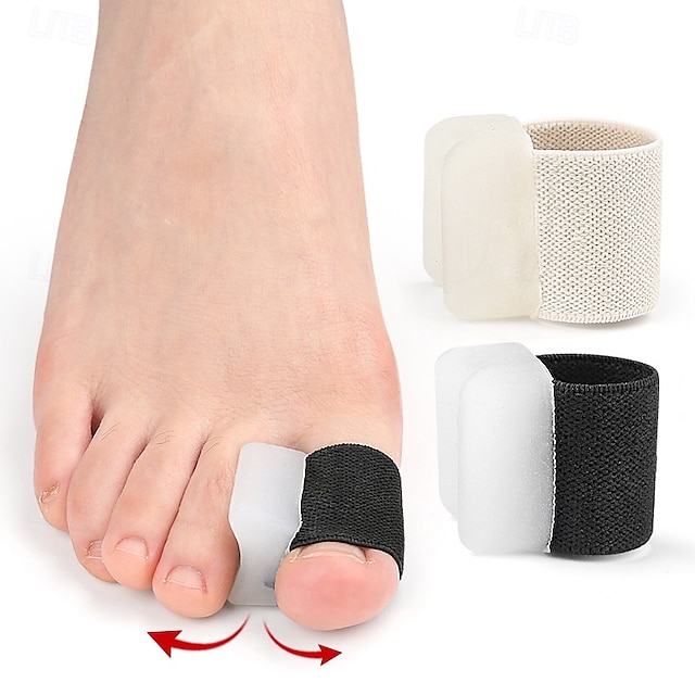  Toe Separator for Overlapping big Toes Big Toe Spacers for Bunion Toe Corrector for Big Toe Alignment and Overlap