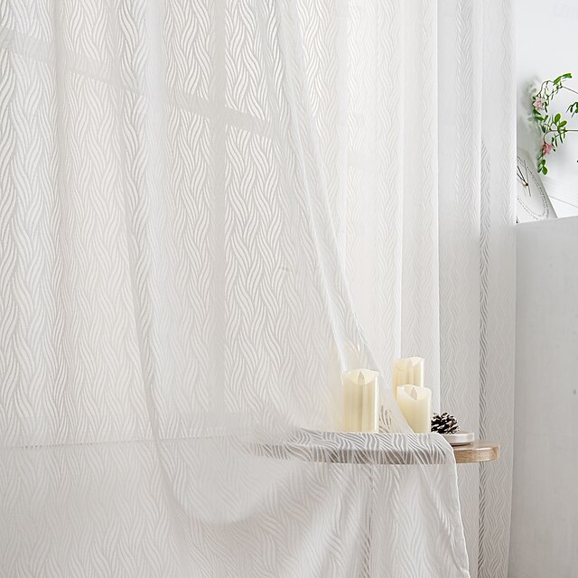  Cortina Vertical de Estilo Minimalista Moderno com Listras Imitando Linho para Sala de Estar Quarto Sala de Jantar Telas de Janela Semi Transparentes
