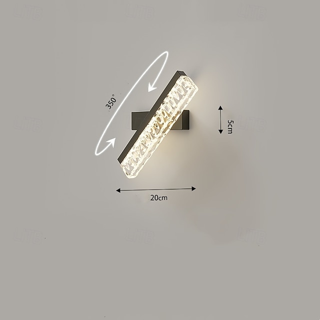  Interno Moderno Stile Nordico Lampade da Parete per Interni Soggiorno Camera da letto Metallo Luce a muro 110-120V 220-240V 5 W