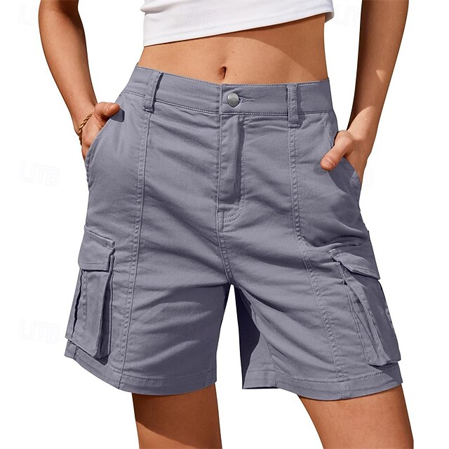  Dámské Koşu Şortları Šortky s kapsami Dağcı Şortu Léto Venkovní Běžný Rychleschnoucí Kraťasy Elastický pas Černá Bílá Lov Lezení Kempování a turistika S M L XL XXL
