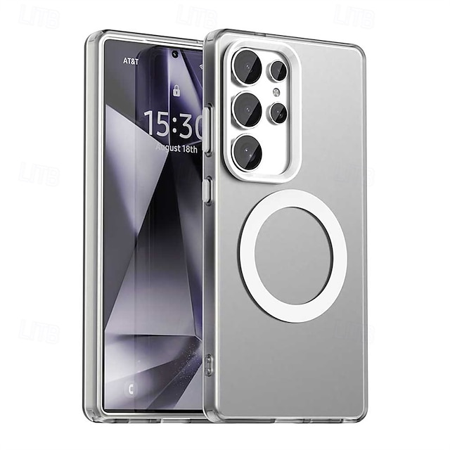  τηλέφωνο tok Για Samsung Galaxy S25 S25 Edge S24 Ultra Plus S24 FE S23 A55 5G A35 5G A25 A15 Πίσω Κάλυμμα Θήκη μαγνητικής προσρόφησης Μαγνητική Υποστήριξη ασύρματης φόρτισης Ανθεκτική σε πτώσεις PC