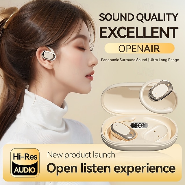  m57 hands free puhelin ajokuulokkeet korvakoukku bluetooth 5.3 urheilu stereo surround-ääni kuntosaliharjoitteluun matkapuhelin