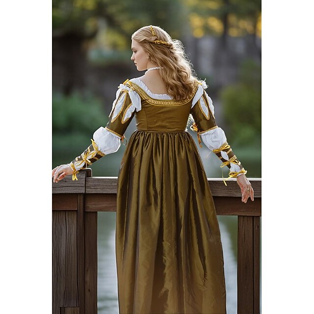 Medieval Renaissance Dress Prom Dresses Gown Viking Celtic Knight Fancy ...