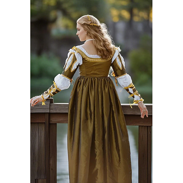 Medieval Renaissance Dress Prom Dresses Gown Viking Celtic Knight Fancy ...