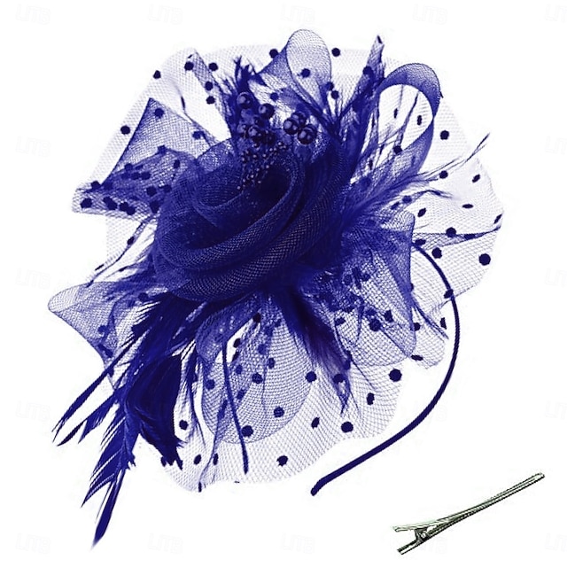  fascinators hattu kukkaverkko teejuhlahattu fascinator hunnupääpanta naisten juhliin
