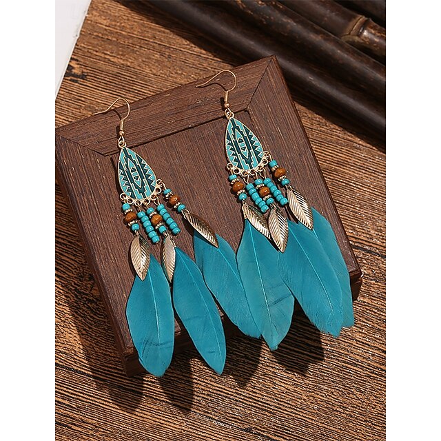 Orecchini A Cerchio Sonatomber Fatti A Mano In Stile Boho Con Perline Colorate - Placcati Oro, Ipoallergenici - 4