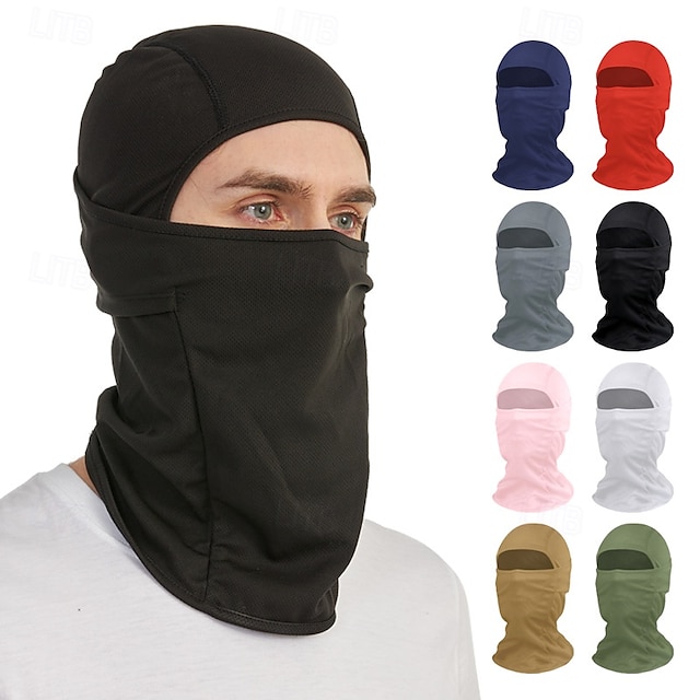  Reitkopfbedeckung Männer Atemaktive Netz Outdoor Sonnenschutz Nackenschutz Sommer Gesichtsschutz