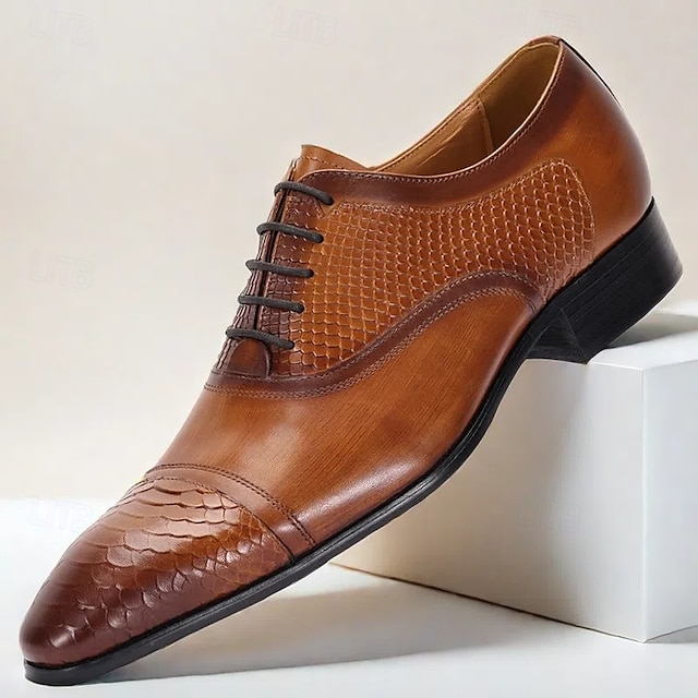  ανδρικά καφέ premium παπούτσια oxford με κορδόνια από δέρμα αγελάδας – κομψά παπούτσια από γνήσιο δέρμα για επίσημα και kentucky ντέρμπι
