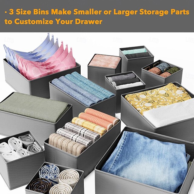 Armadio Non tessuto intimo organizzatore cassetto divisore contenitore contenito