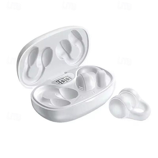  X58 True Wireless Earbuds Bluetooth 5.3 Ohrclip TWS Kopfhörer mit LED-Display lange Akkulaufzeit für Reisen und Radfahren