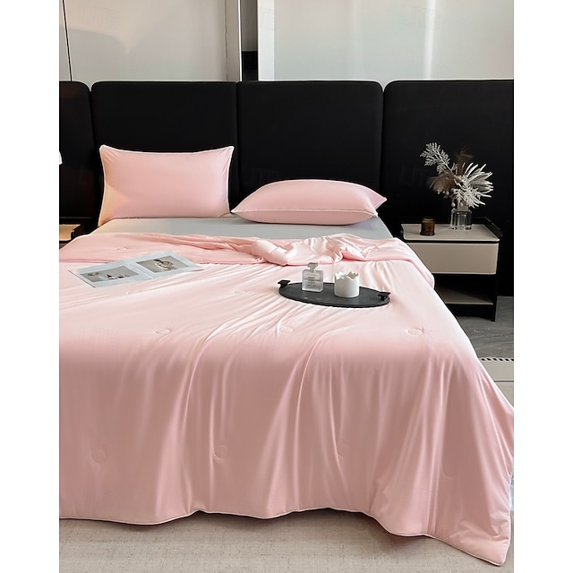  שמיכת קיץ קלה ומרעננת מבד טנסל ליווצל עבור קיץ טיפול קל נושמת וקרירה באופן טבעי